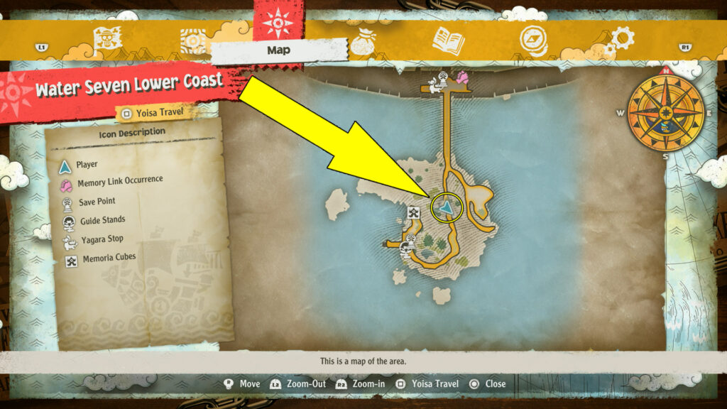 one piece odyssey helping iceberg 1 aqua corn location - GameClubz