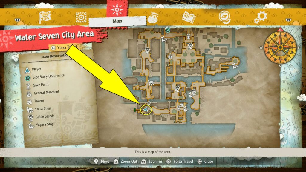 one piece odyssey helping iceberg 3 ask around the sewers location - GameClubz