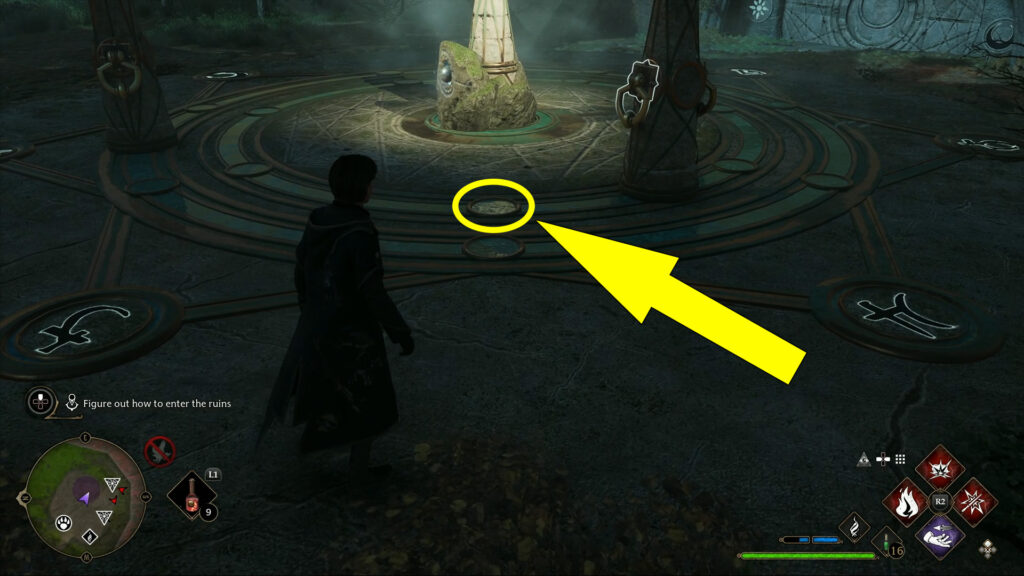 Bird in the Hand Moonstone puzzle solution in Hogwarts Legacy