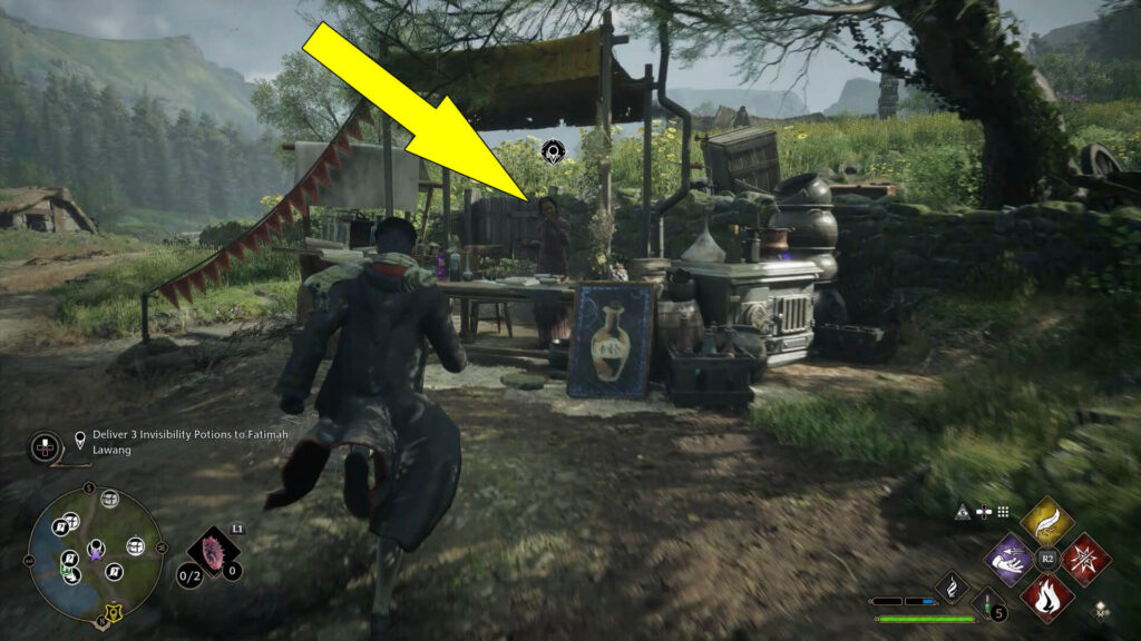 Hogwarts Legacy A Demanding Delivery Invisibility Potions