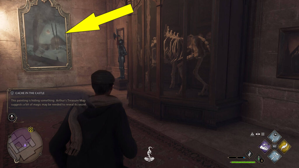 Hogwarts Legacy Cache In The Castle How To Find Painting