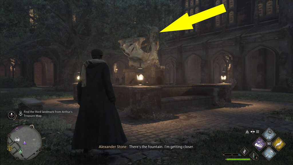 Hogwarts Legacy Cache In The Castle How To Find Second Landmark