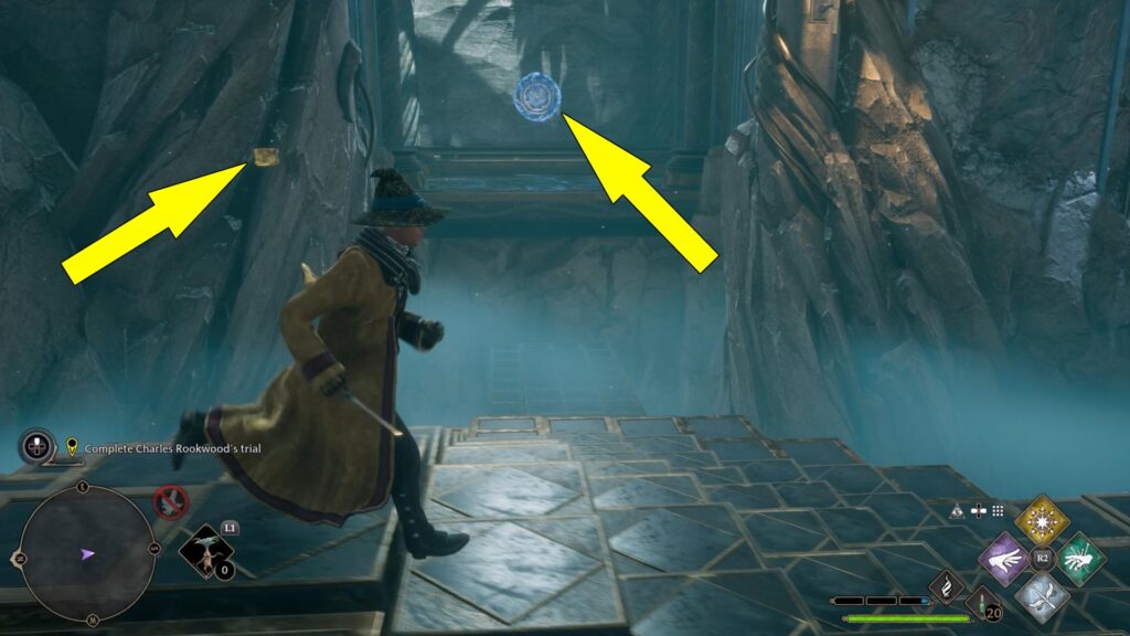 Hogwarts Legacy Charles Rookwood's Trial Chests Locations