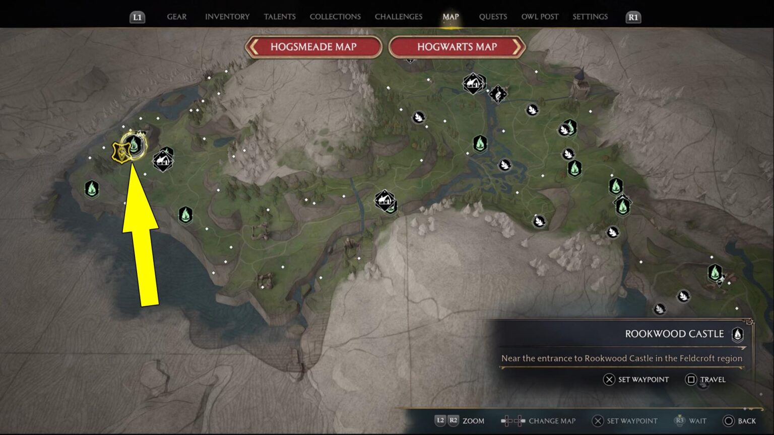 Charles Rookwood Trial Puzzles Guide Hogwarts Legacy