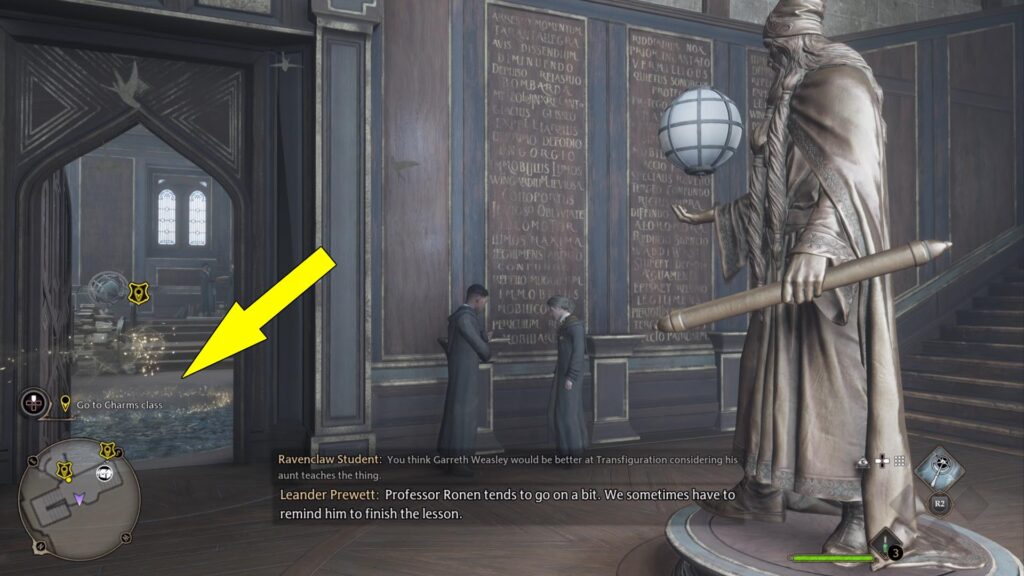 Hogwarts Legacy Charms Class Guide