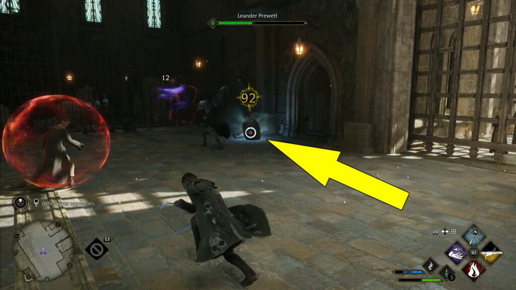 The Ancient Magic Throw Ability
