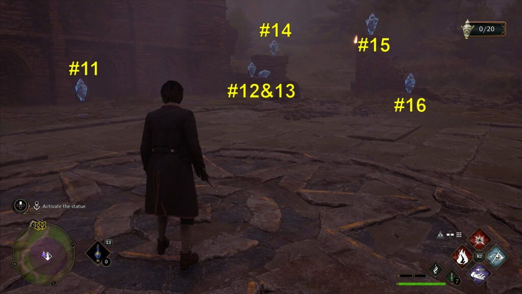 More vases locations.