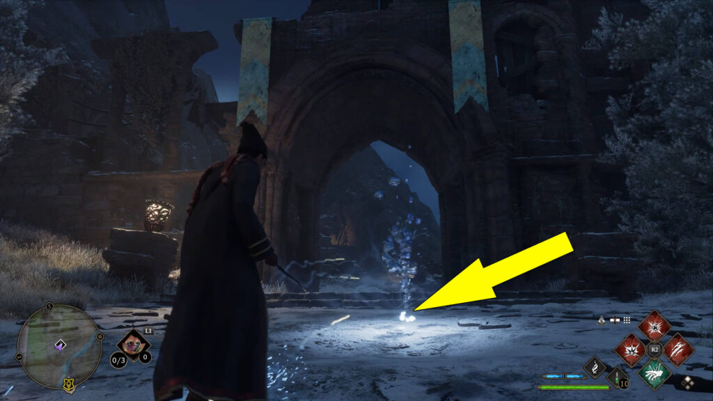 Hogwarts Legacy Feldcroft Region Ancient Magic Hotspots Ruins Location