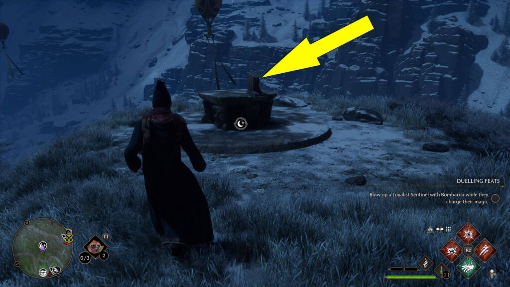 Hogwarts Legacy Feldcroft Region Astronomy North Table Location
