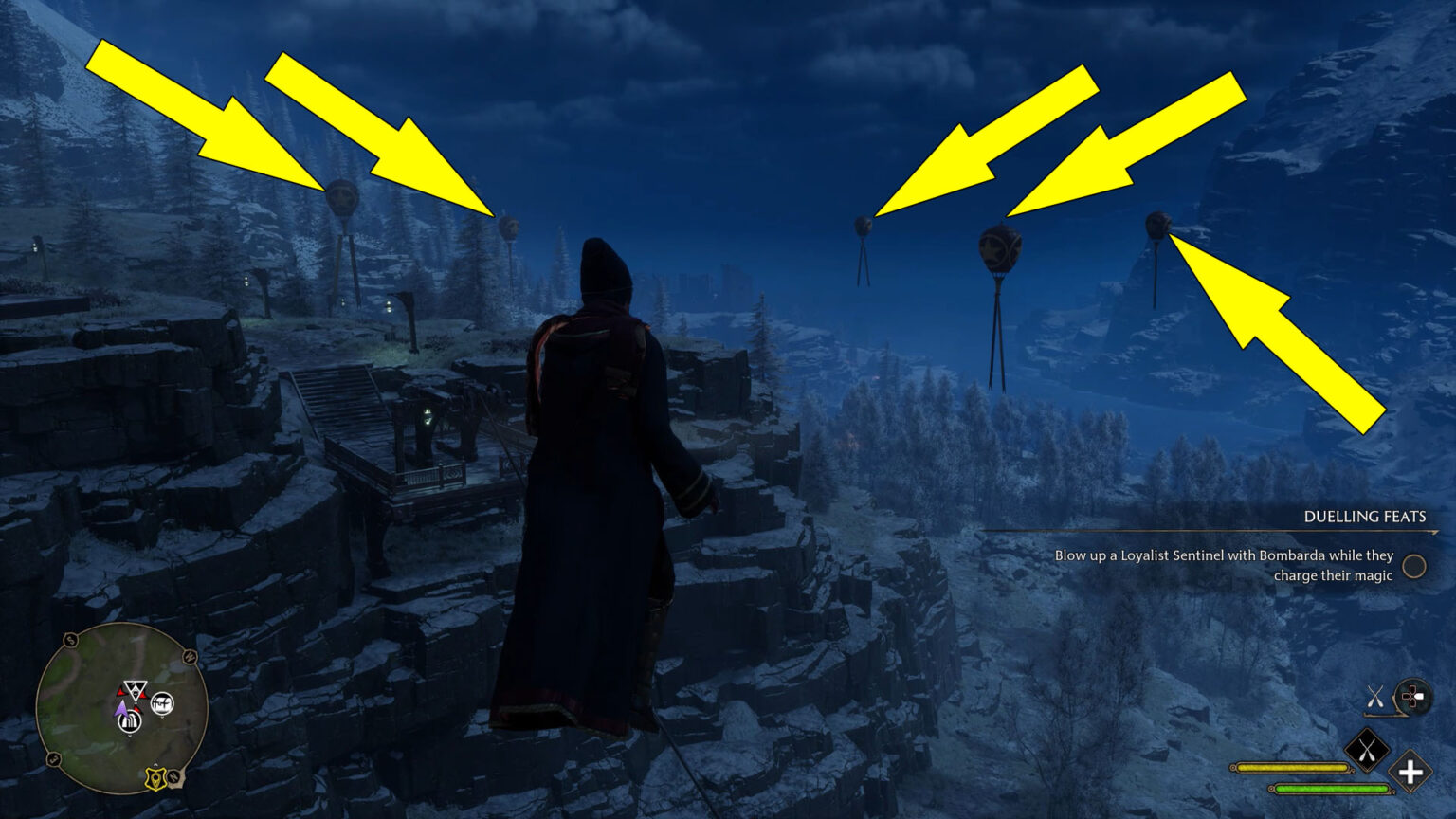 Feldcroft Region Balloon Locations Guide Hogwarts Legacy