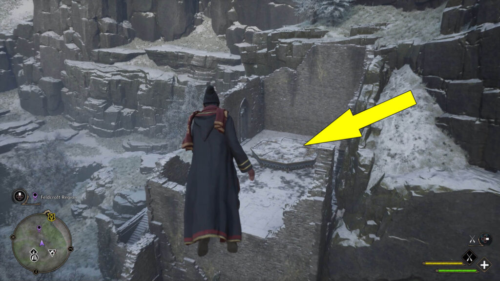 Hogwarts Legacy Feldcroft Region Landing Platforms Hamlet Location
