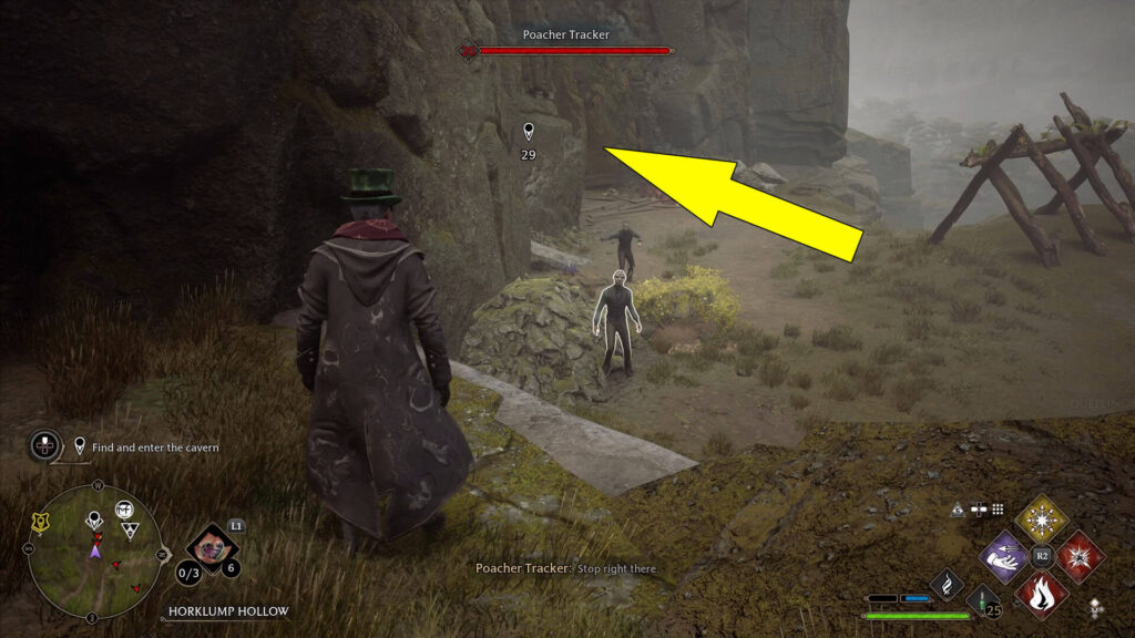 Hogwarts Legacy Friend In Deed Cave Location