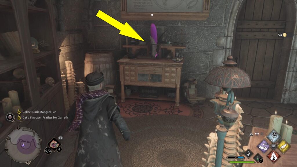 Hogwarts Legacy Fwooper Feather Choice