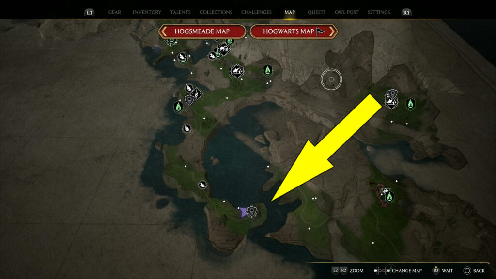 Hogwarts Legacy The Hippogriff Marks The Spot Treasure Location