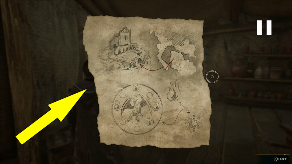 Hogwarts Legacy The Hippogriff Marks The Spot Henrietta's Map