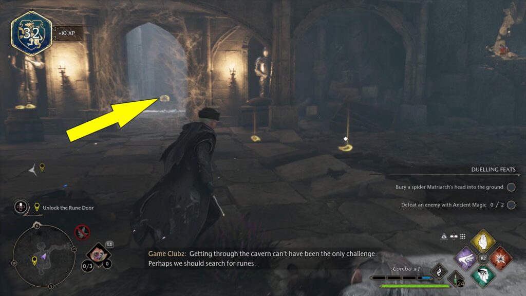 Hogwarts Legacy In The Shadow Of The Mountain Runes Locations Guide