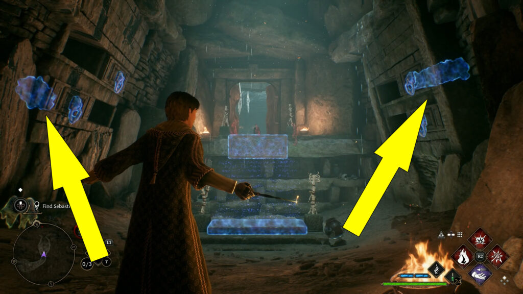 Hogwarts Legacy In The Shadow Of The Relic Puzzle Solution