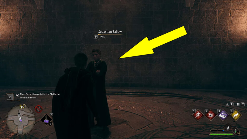 Hogwarts Legacy In The Shadow Of The Study Quest Starting Location