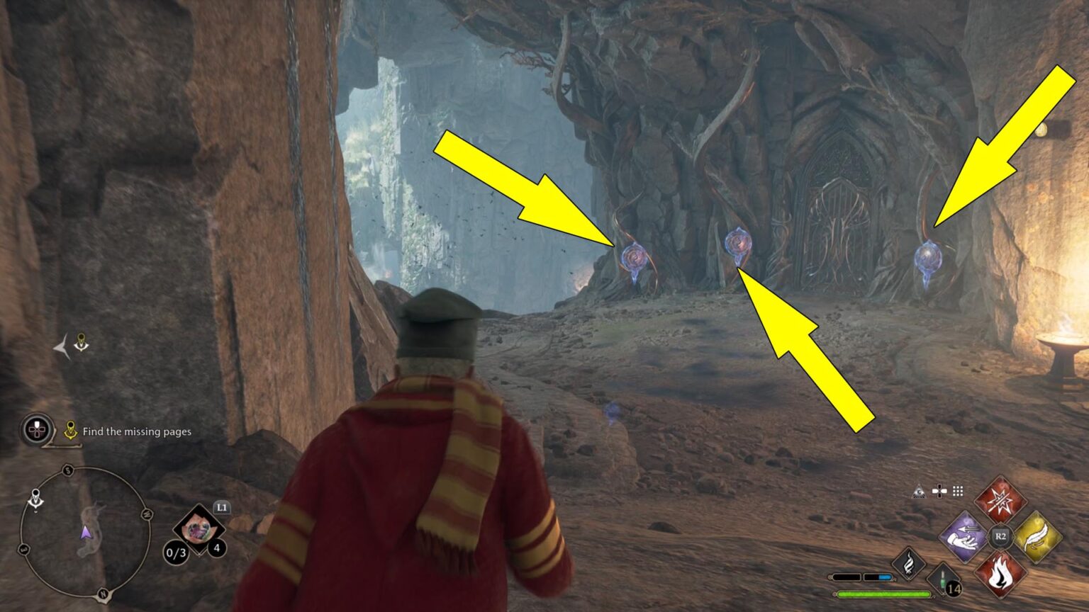 Jackdaw's Rest Cave Missing Pages Hogwarts Legacy