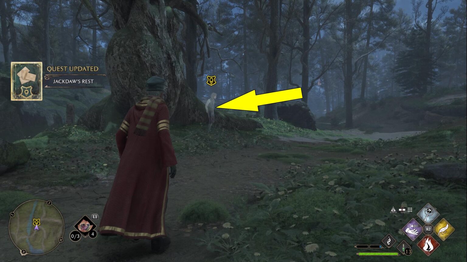 Jackdaw's Rest Cave Missing Pages Hogwarts Legacy