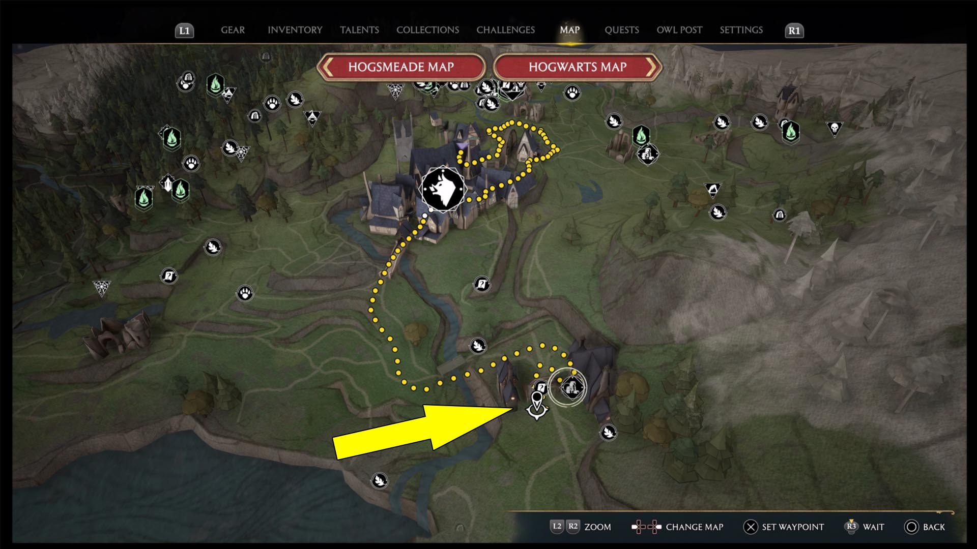 Madam Kogawa Assignment 1 Balloons Hogwarts Legacy