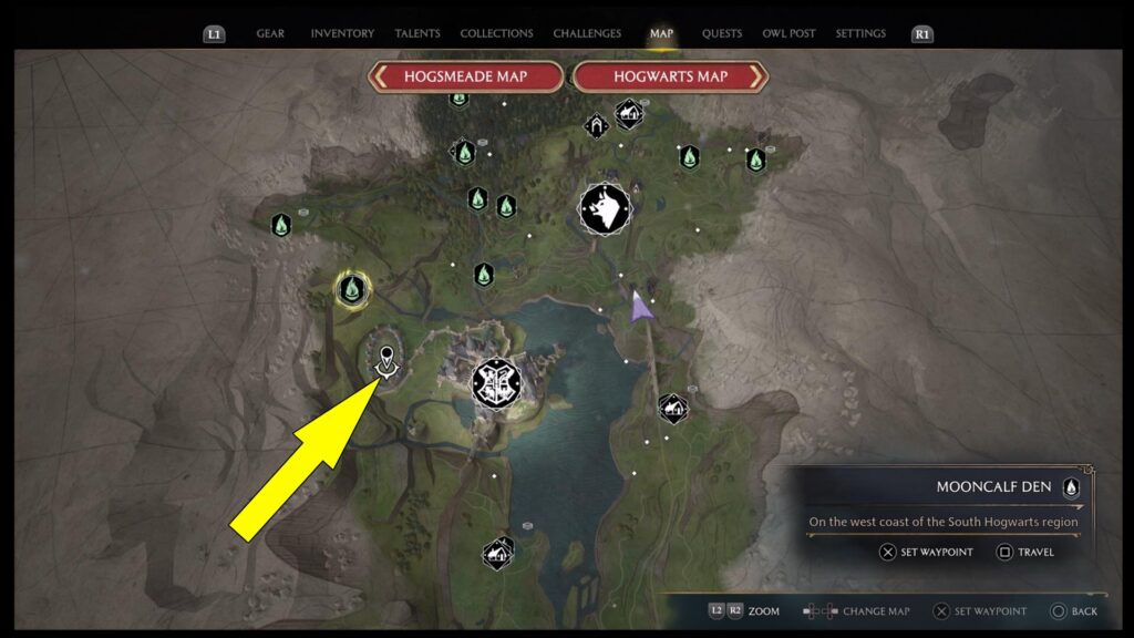 Hogwarts Legacy Madam Kogawa's Assignment 1 Quidditch Pitch Balloons Locations