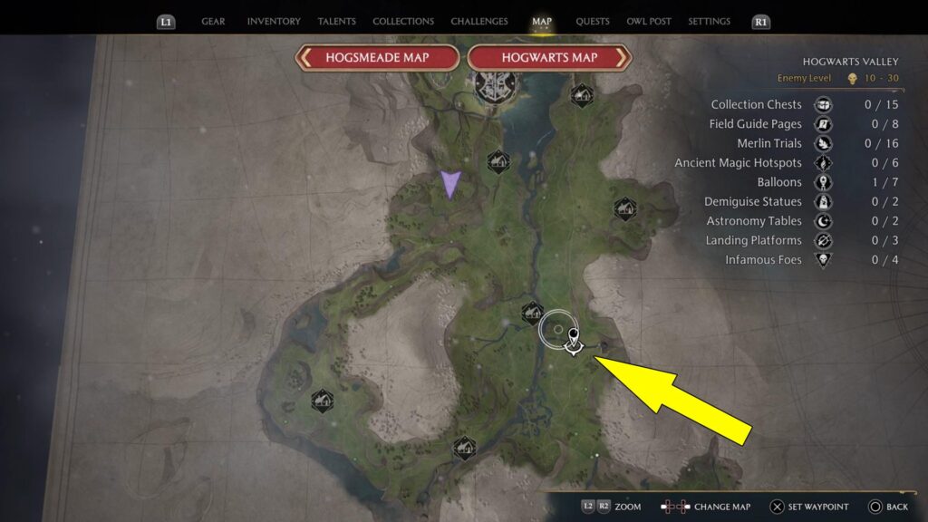 Hogwarts Legacy Madam Kogawa's Assignment 2 Keenbridge Tower Flying Practice