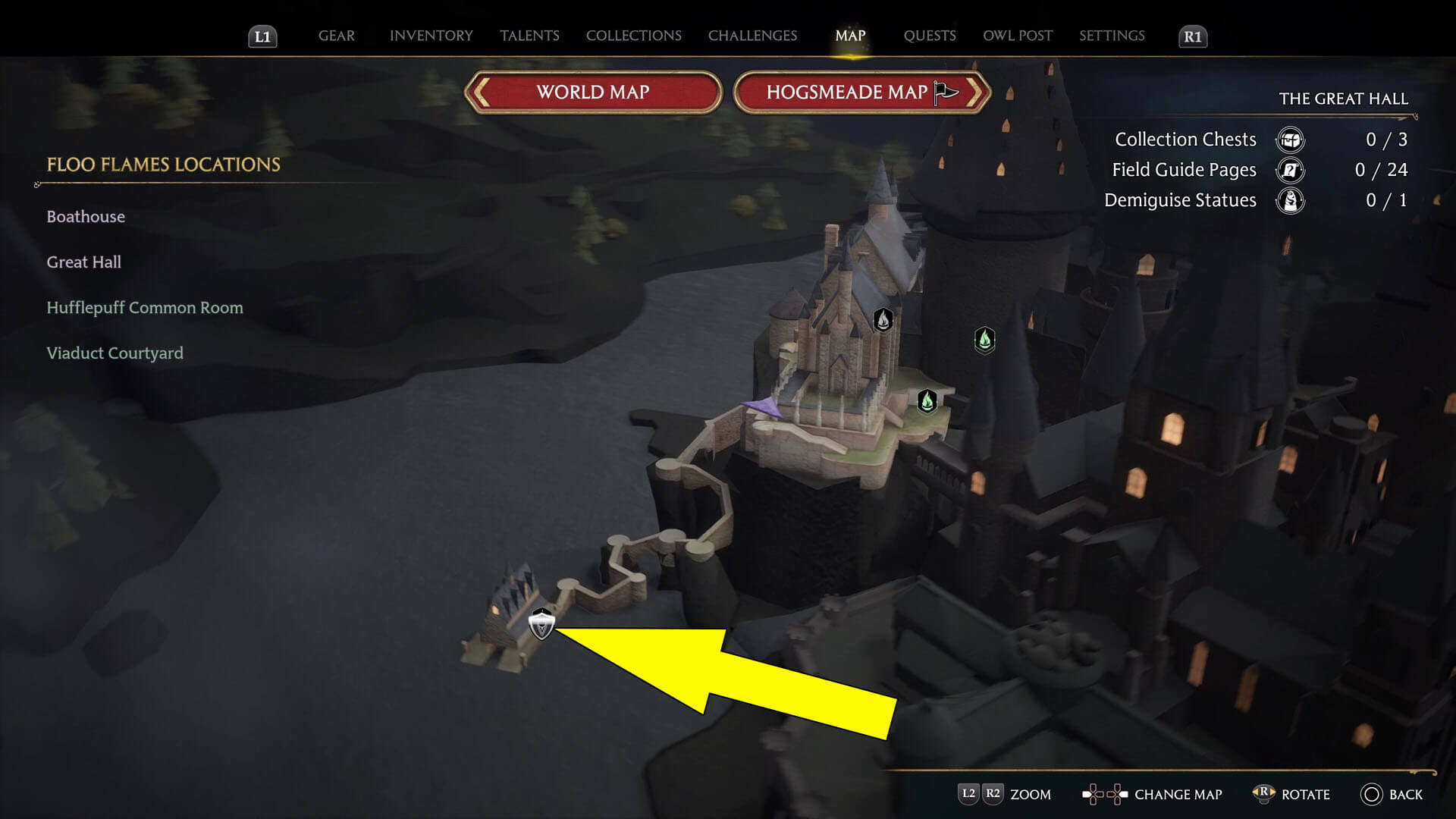 MerKy Depths Mermish Artefact Location Hogwarts Legacy