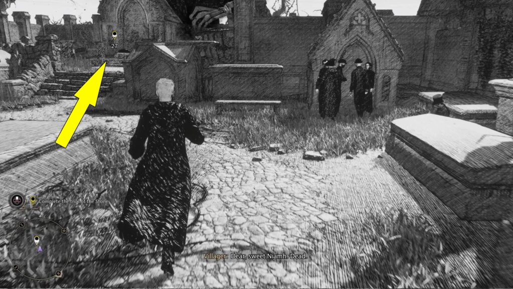 Hogwarts Legacy Niamh Fitzgerald's Trial Of The Stones