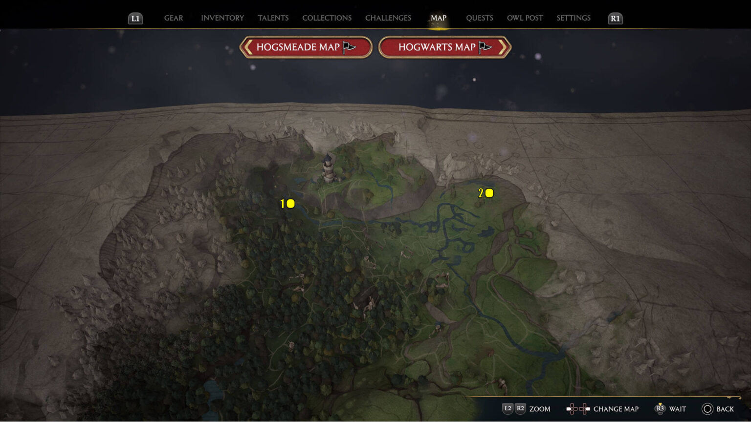 North Ford Bog Field Guide Page Locations Hogwarts Legacy