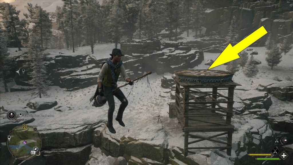 Hogwarts Legacy North Ford Bog Landing Platform Location