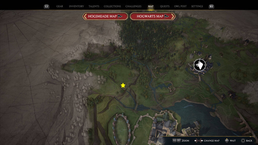 Hogwarts Legacy North Hogwarts Region Balloons Location Map