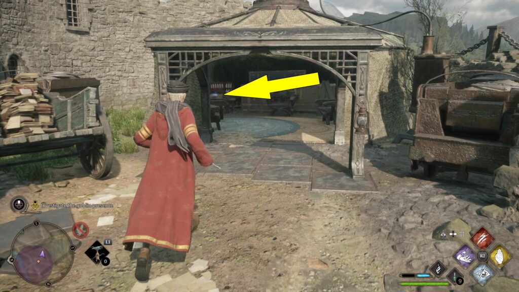 Hogwarts Legacy Percival Rackham's Trial Walkthrough Investigate The Goblin Presence Bug Fix