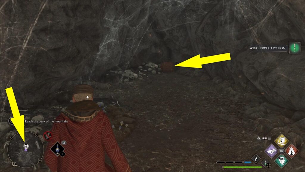 Hogwarts Legacy Phoenix Mountain Cave Collection Chests Collectibles Locations