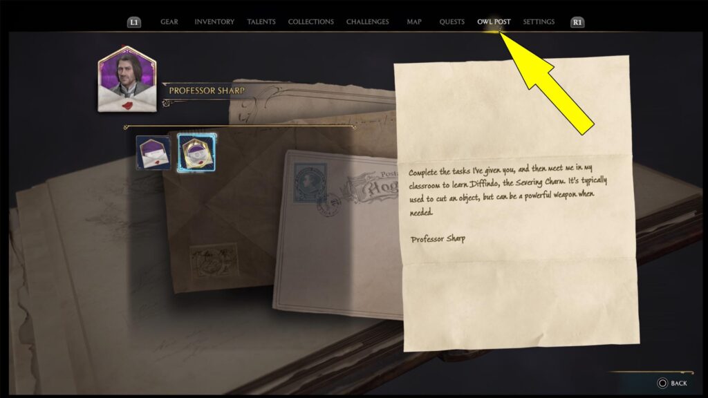 Hogwarts Legacy Professor Sharp's Assignment 2 Walkthrough