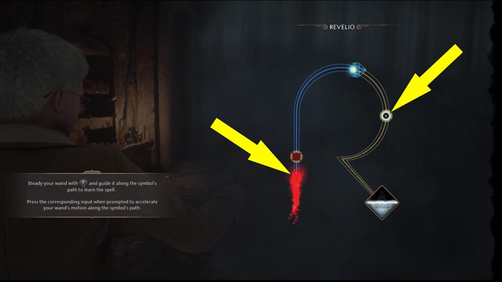 Hogwarts Legacy Revelio Spell Puzzle