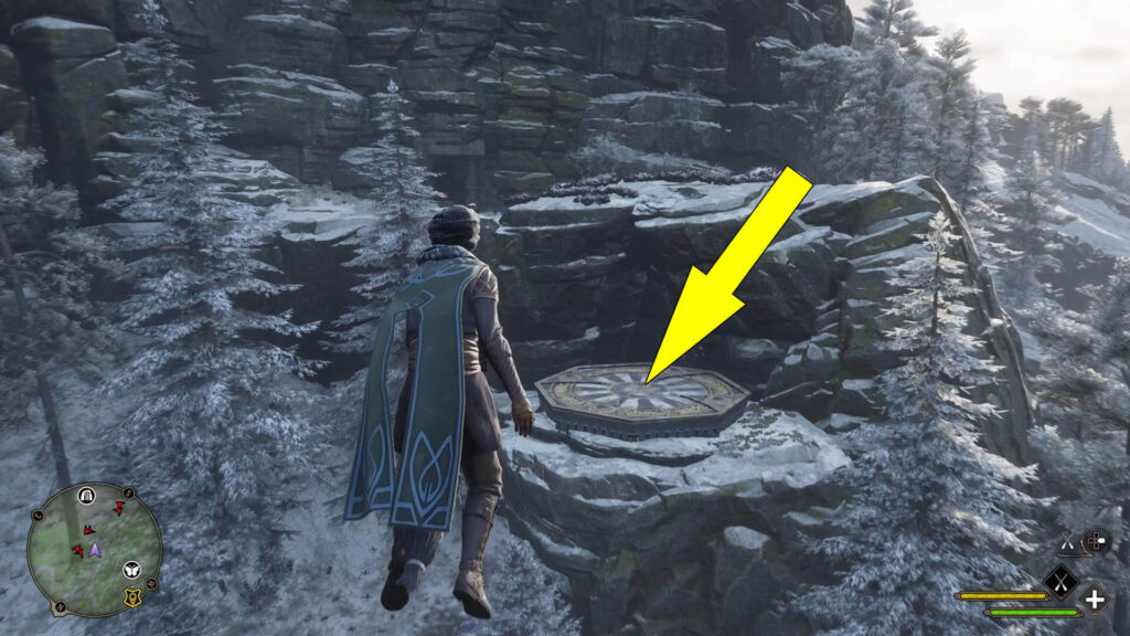 Hogwarts Legacy South Hogwarts Region Landing Platform Location