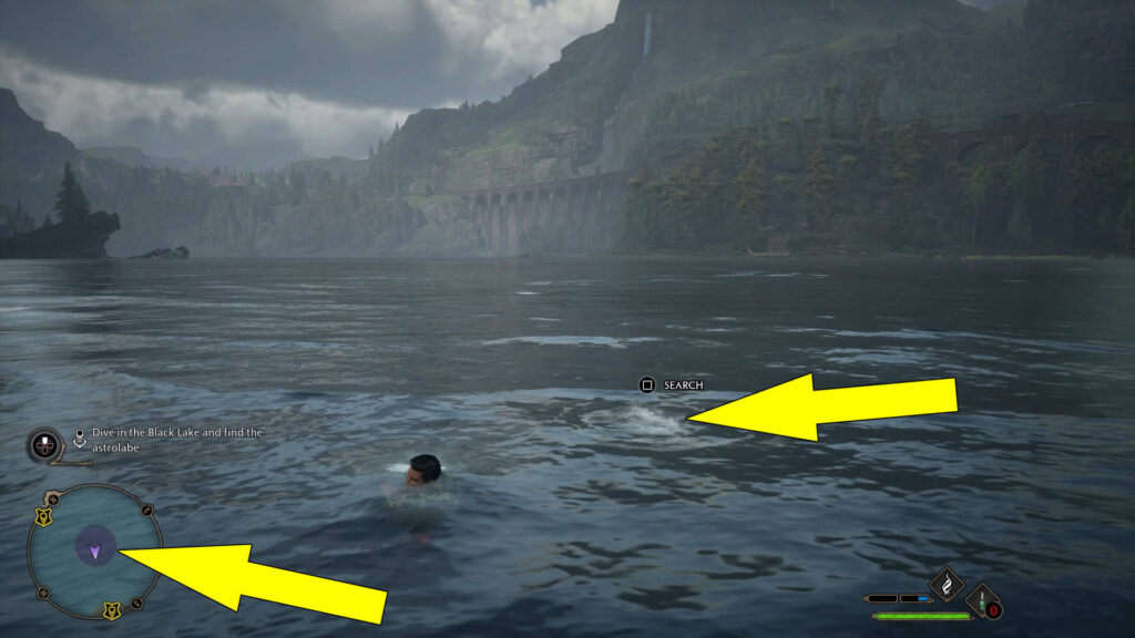 Hogwarts Legacy The Lost Astrolabe Where To Find Diving Location