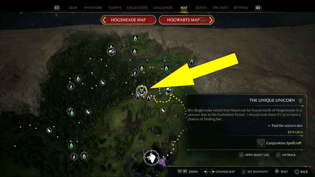The Unique Unicorn Den Location