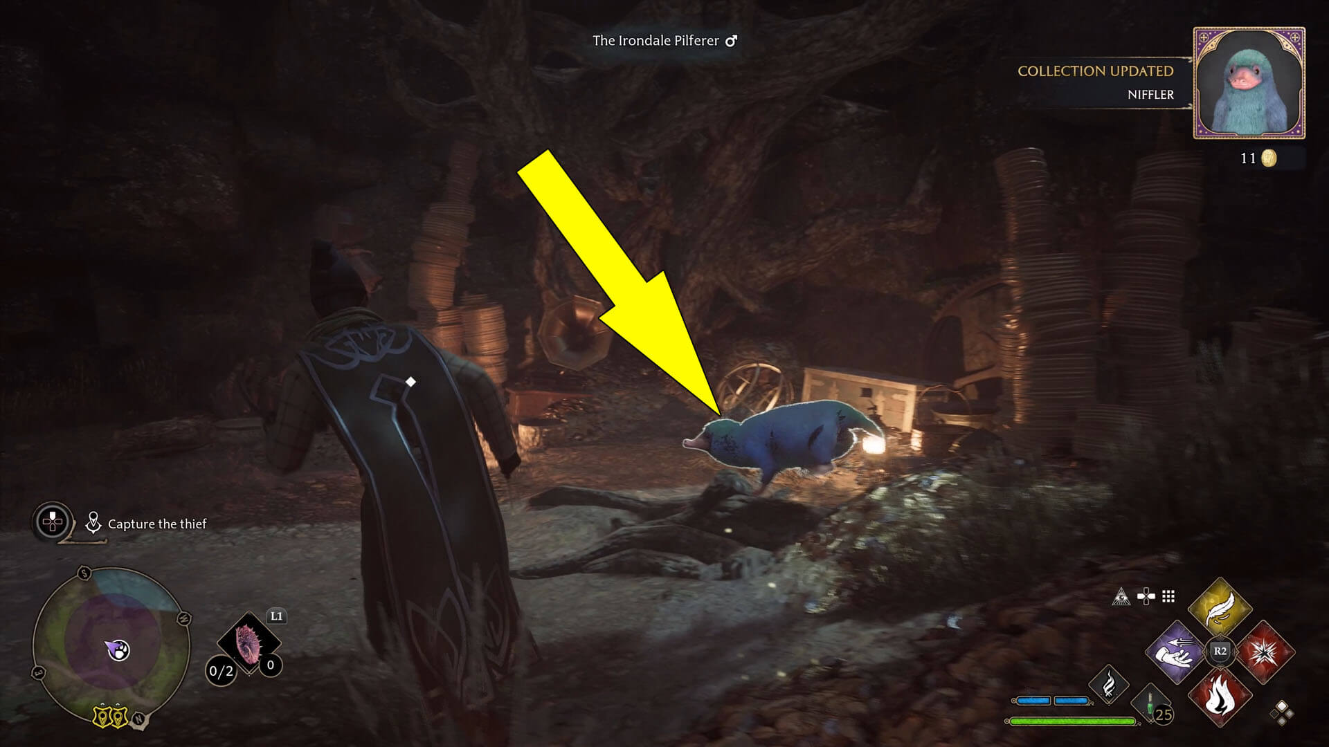 Thief In Night Heirloom Location Guide Hogwarts Legacy