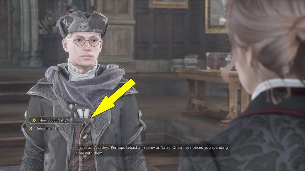 Hogwarts Legacy Weasley After Class Dialogue Choices