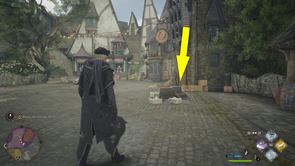 Hogwarts Legacy Welcome To Hogsmeade How To Repair The Damage