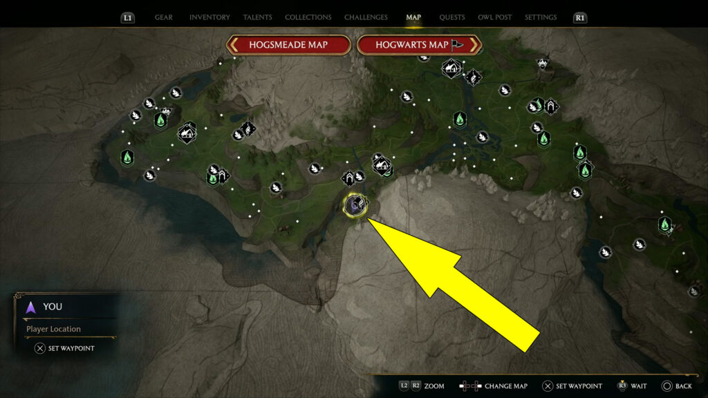 Well, Well, Well Treasure Location