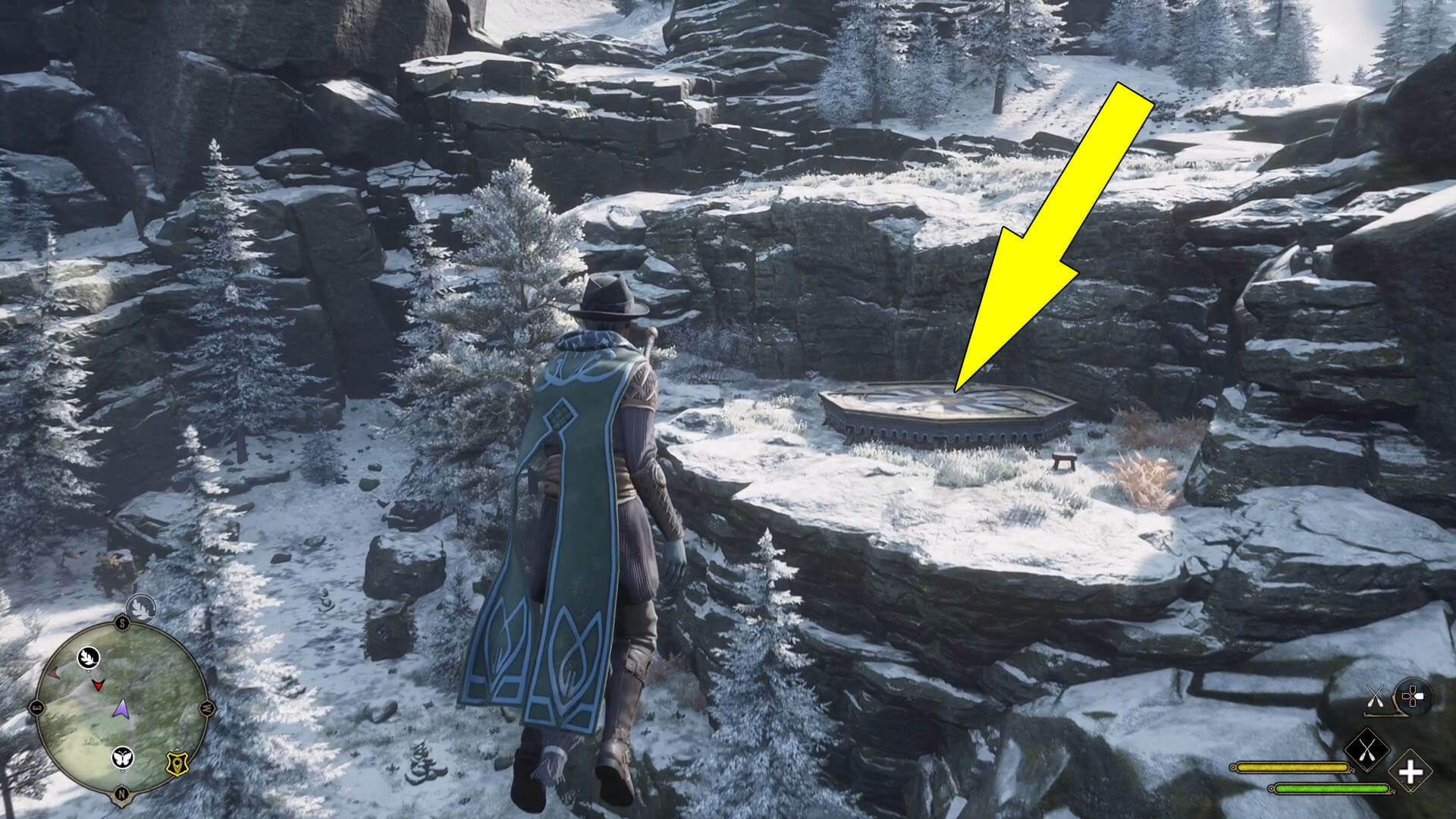 Hogsmeade Valley Landing Platforms Guide Hogwarts Legacy