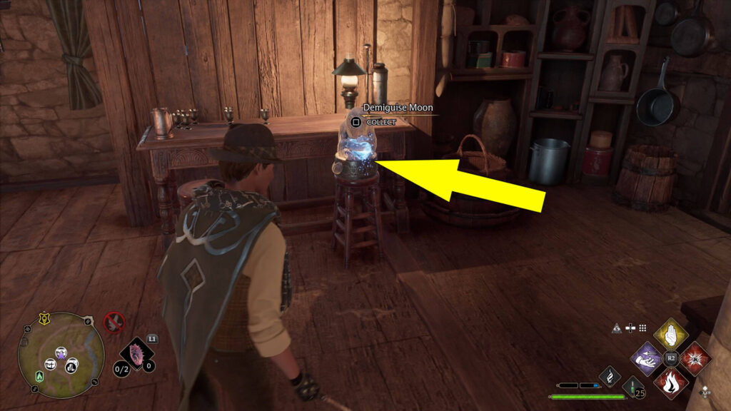 How To Find Hogwarts Legacy Hogsmeade Valley Demiguise Statue Location