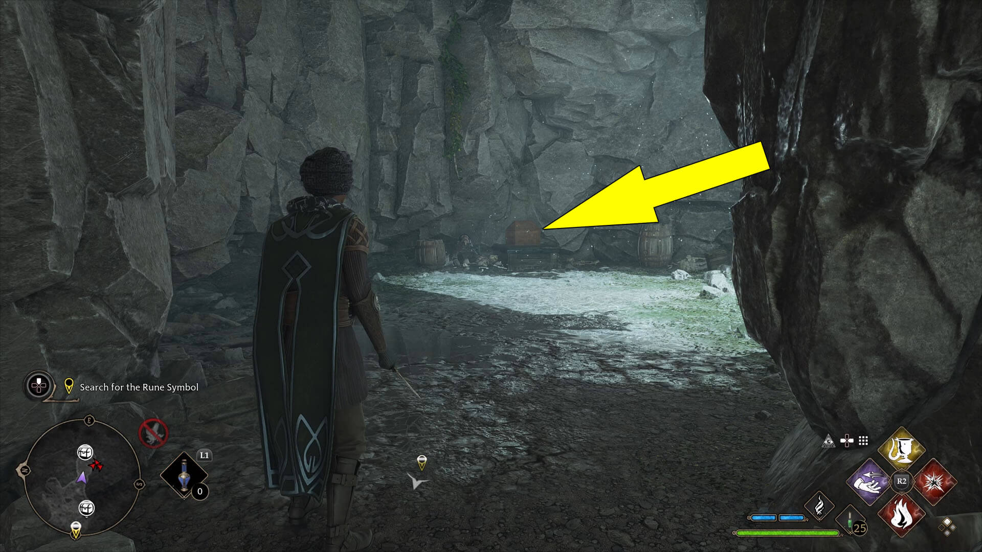 Overlook Mine Collection Chest Locations Hogwarts Legacy