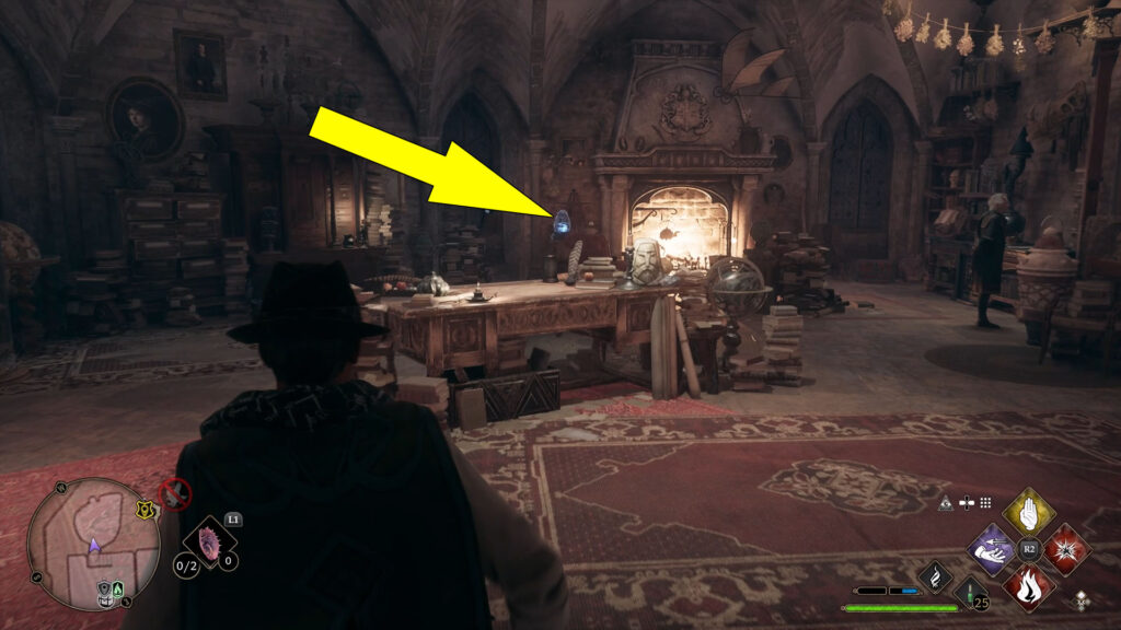 Where To Find Hogwarts Legacy Man Behind Moons Demiguise Statues