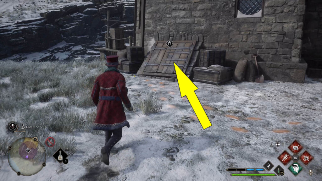 Hogwarts Legacy Ashwinder Hideout Collection Chest Location