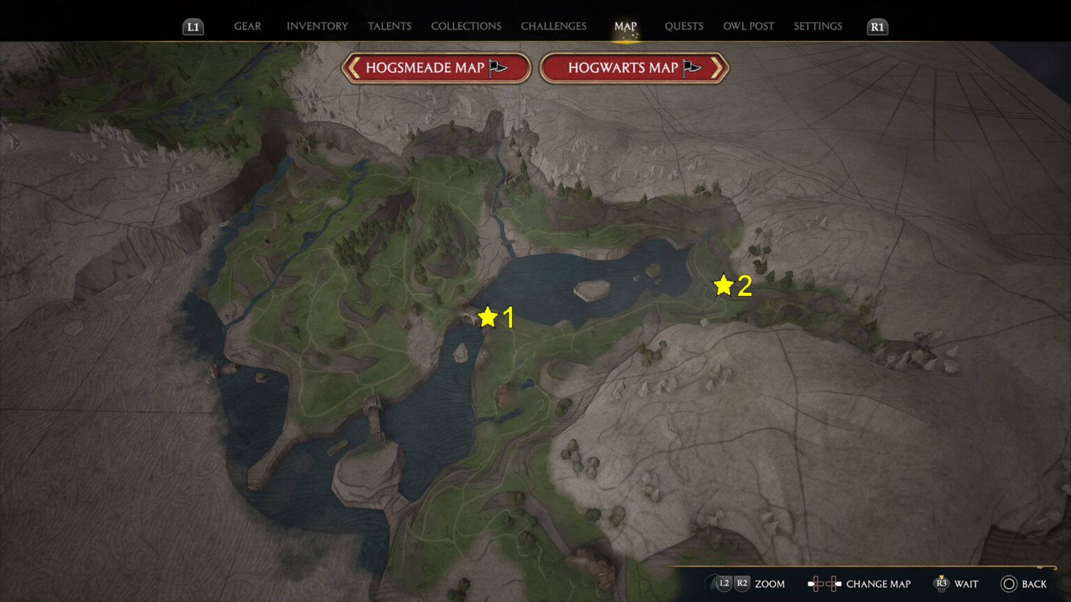 Marunweem Lake Landing Platforms Guide Hogwarts Legacy