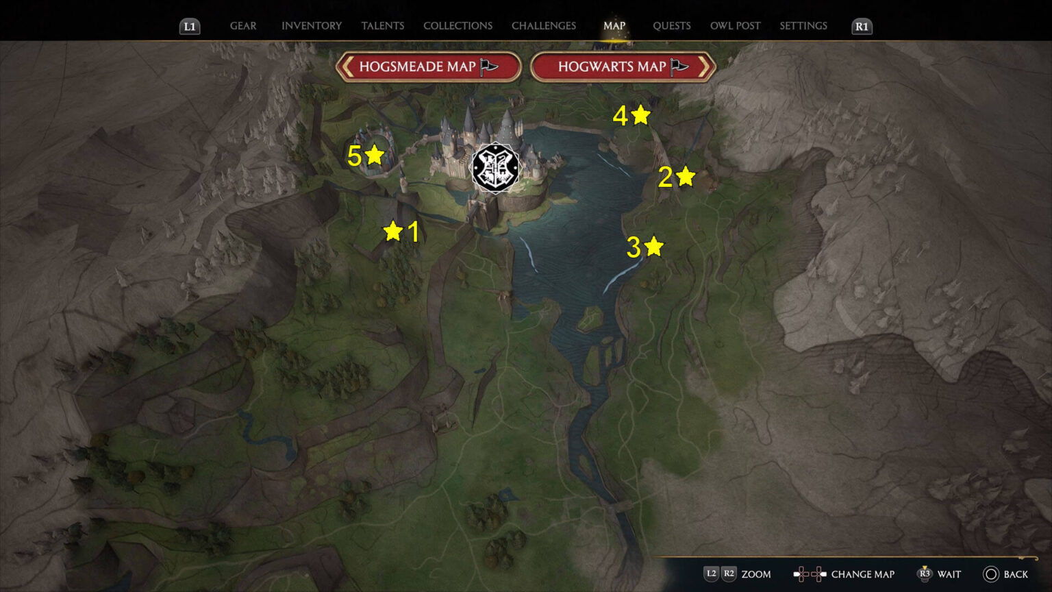 South Hogwarts Region Balloon Locations Hogwarts Legacy